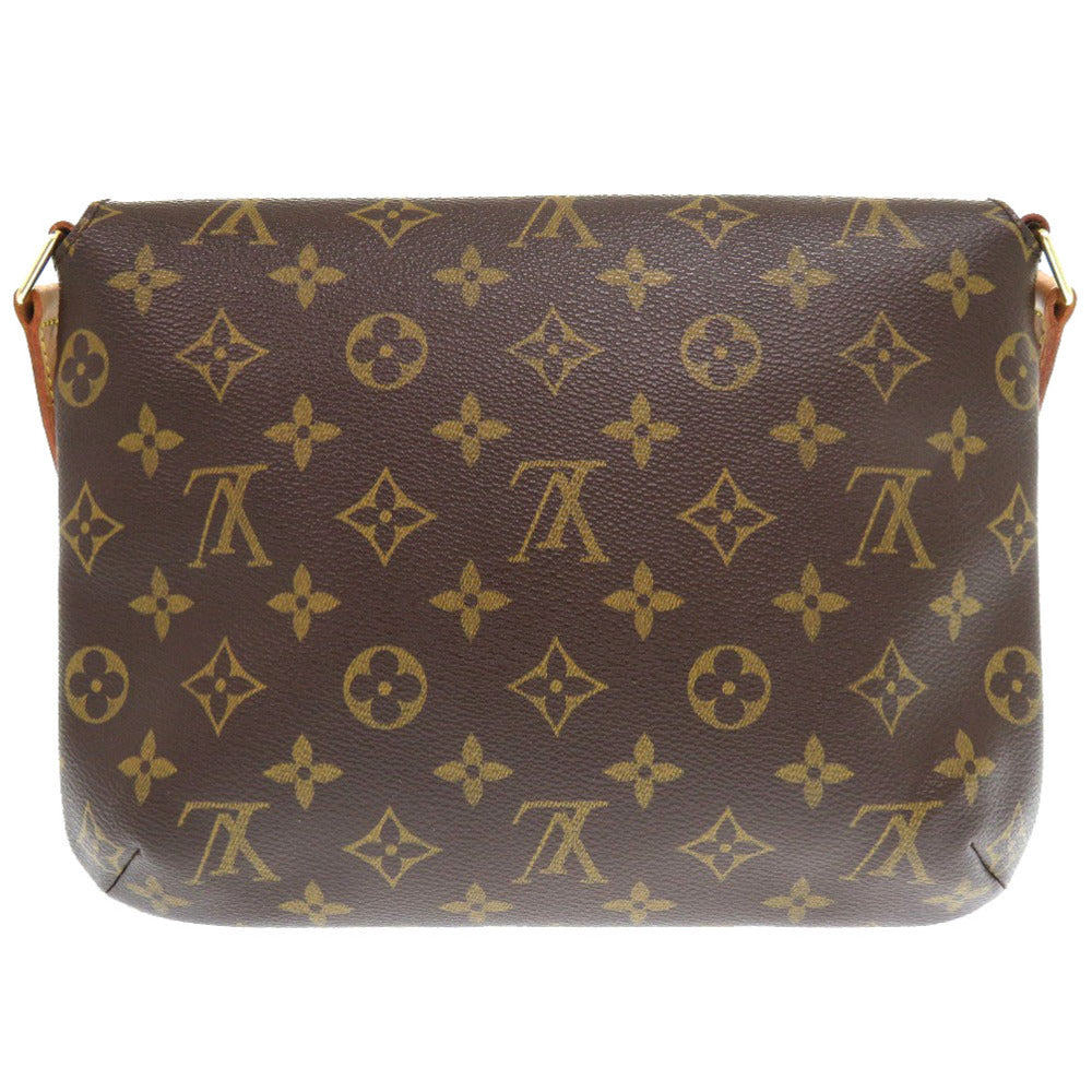 LOUIS VUITTON Shoulder Bag M51388 Monogram canvas Brown Monogram Musette Tango Long Strap Women Used Authentic