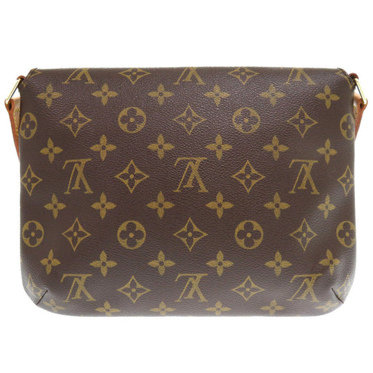 LOUIS VUITTON Shoulder Bag M51388 Monogram canvas Brown Monogram Musette Tango Long Strap Women Used Authentic