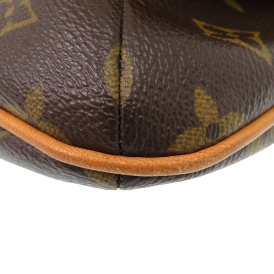 LOUIS VUITTON Shoulder Bag M51388 Monogram canvas Brown Monogram Musette Tango Long Strap Women Used Authentic
