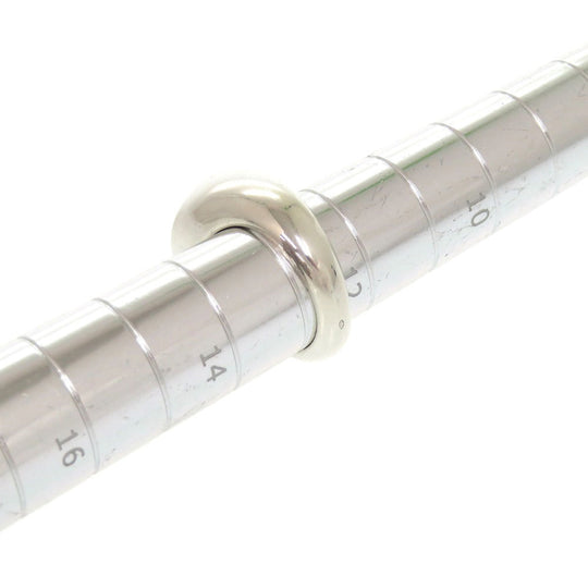 HERMES Ring Silver925, K18 pink gold Silver Exlibris College Chevalier Ring Women 53 Used Authentic