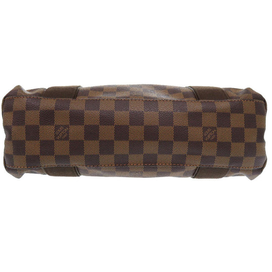 LOUIS VUITTON Tote Bag N52006 Damier canvas Brown Damier Kabbabobur Women Used Authentic
