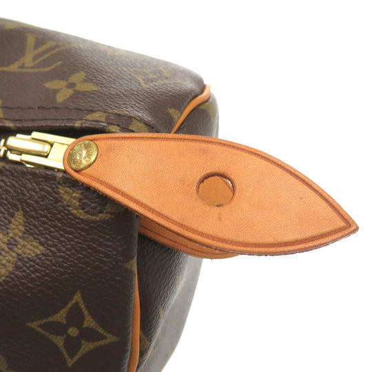 LOUIS VUITTON Handbag M41107 Monogram canvas Brown Monogram Speedy 35 Women Used Authentic