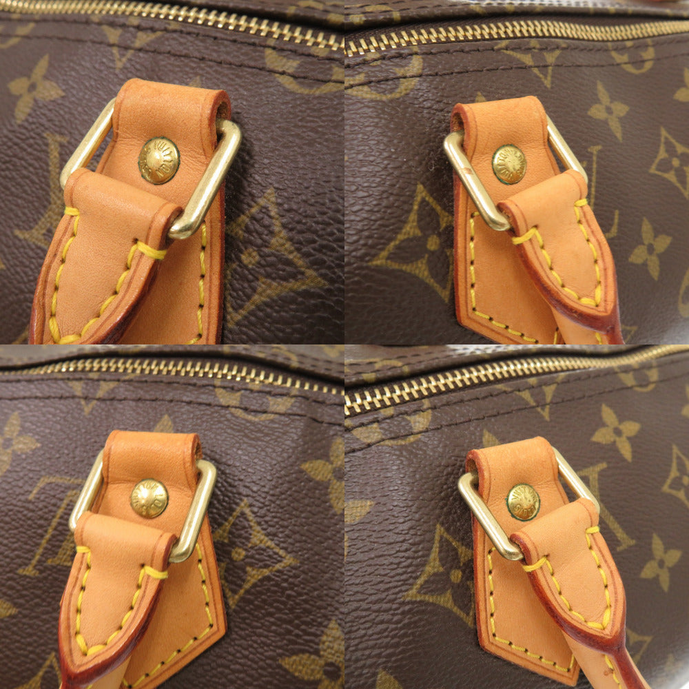 LOUIS VUITTON Handbag M41107 Monogram canvas Brown Monogram Speedy 35 Women Used Authentic