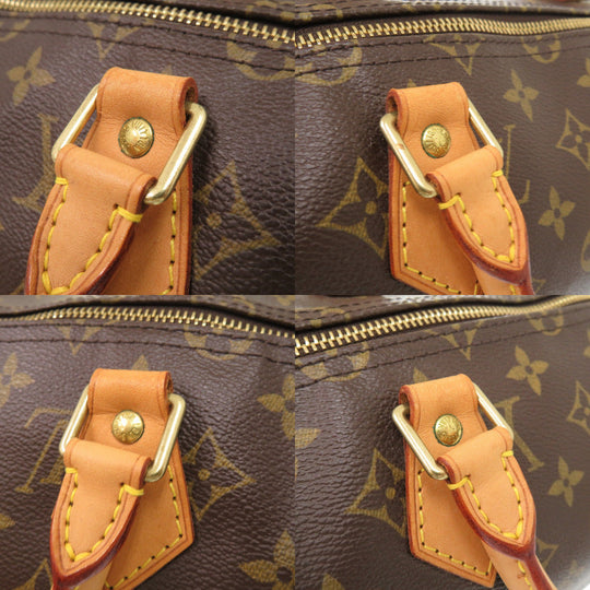 LOUIS VUITTON Handbag M41107 Monogram canvas Brown Monogram Speedy 35 Women Used Authentic