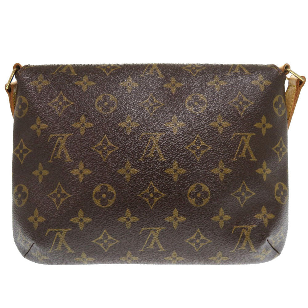 LOUIS VUITTON Shoulder Bag M51388 Monogram canvas Brown Monogram Musette Tango Long Strap Women Used Authentic