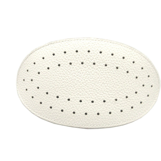 DELVAUX Handbag DLAA0607 Canvas, Leather white Pin Mini Bucket Illusion Women Used Authentic