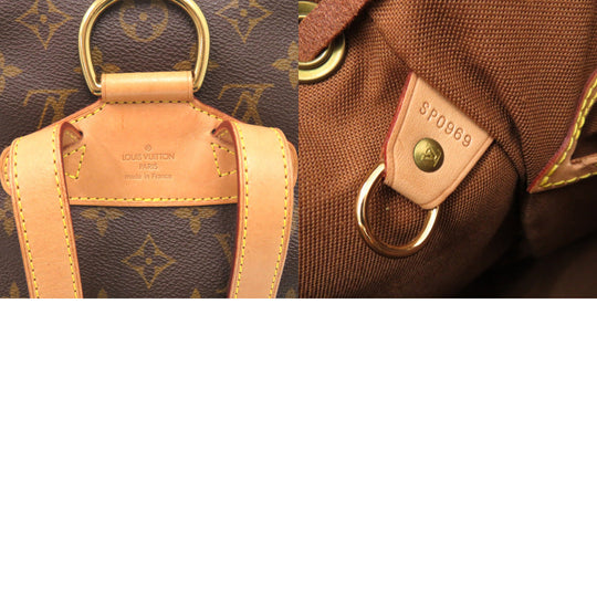 LOUIS VUITTON Backpack M51136 Monogram canvas Brown Monogram MontsourisMM Women Used Authentic