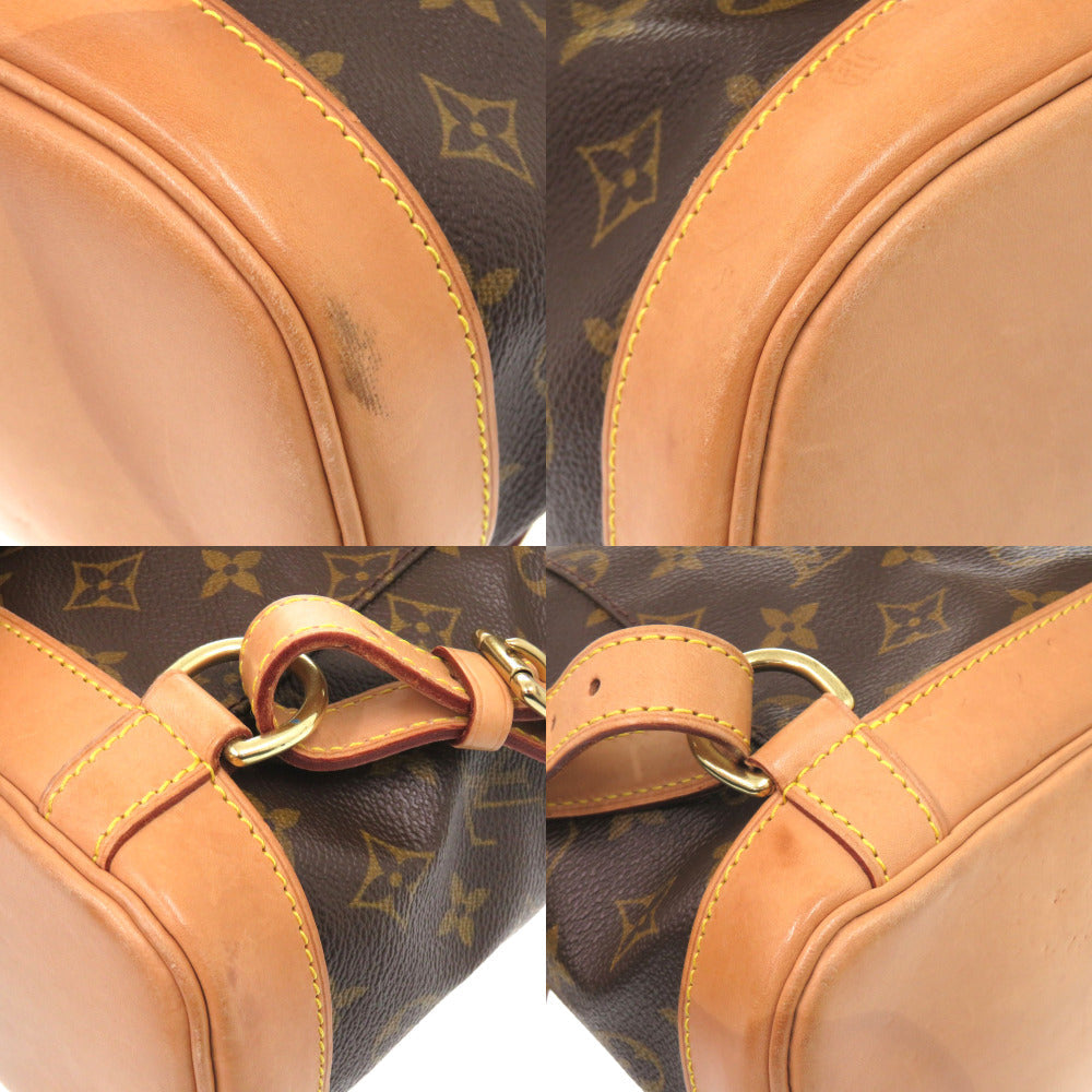 LOUIS VUITTON Backpack M51136 Monogram canvas Brown Monogram MontsourisMM Women Used Authentic