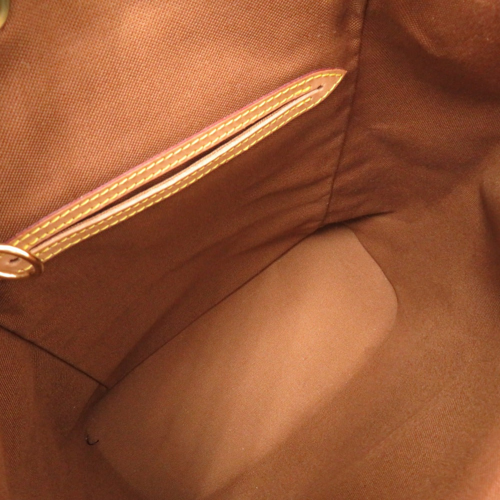 LOUIS VUITTON Backpack M51136 Monogram canvas Brown Monogram MontsourisMM Women Used Authentic