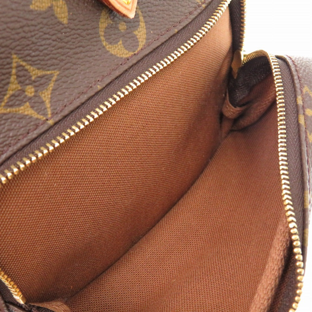 LOUIS VUITTON Backpack M51136 Monogram canvas Brown Monogram MontsourisMM Women Used Authentic