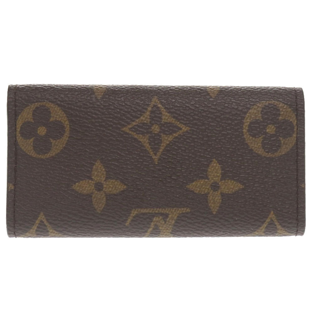 LOUIS VUITTON Key case Key holder  M69517 Monogram canvas Brown Monogram Multicles4 Women Used Authentic