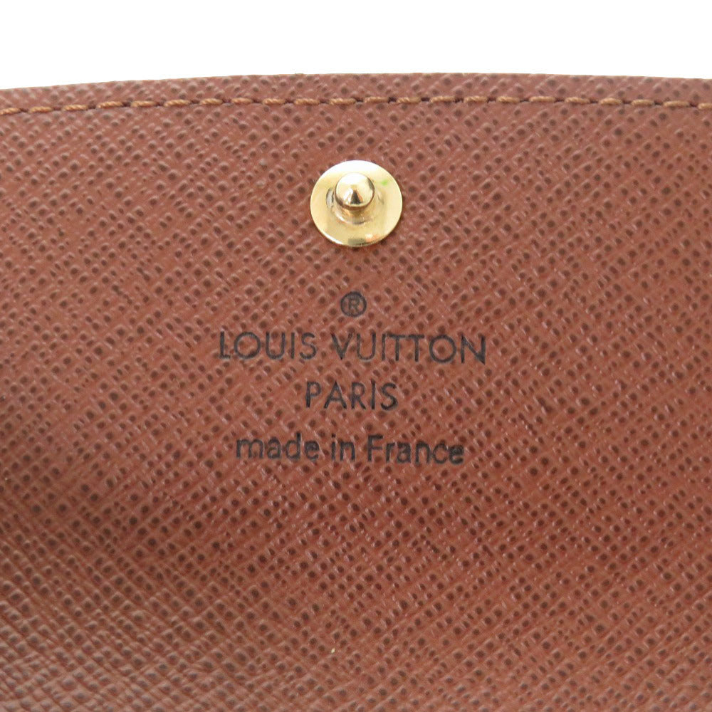 LOUIS VUITTON Key case Key holder  M69517 Monogram canvas Brown Monogram Multicles4 Women Used Authentic