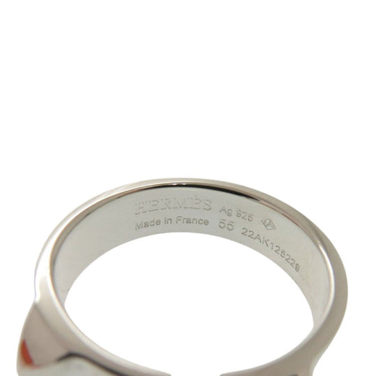 HERMES Ring H115607B Silver925 Silver Cory Edssian Women 55 Used Authentic