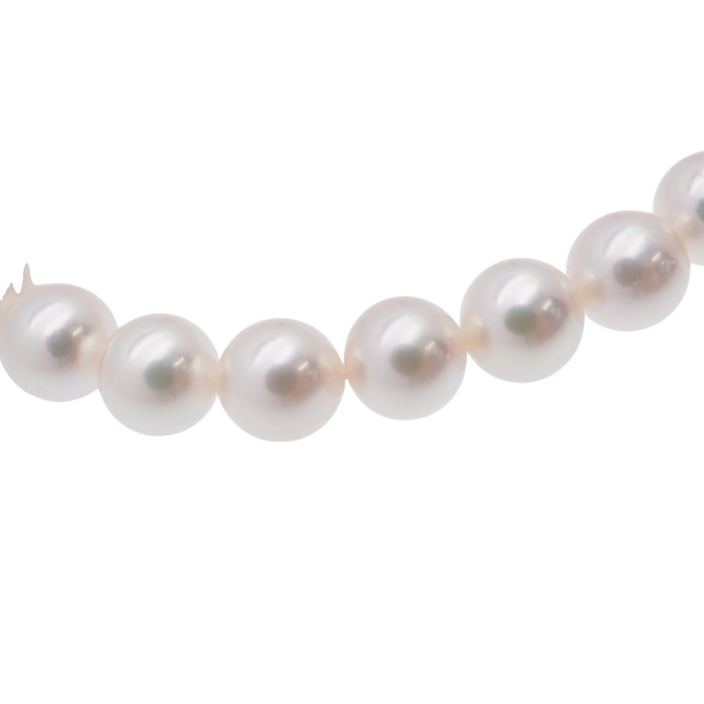 POLA Necklace Akoya Pearl, Silver925 Pearl Akoya Pearl 0.2"-0.3" Women Used Authentic