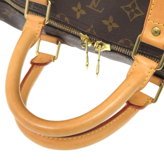 LOUIS VUITTON Boston Duffel bag M41424 Monogram canvas Brown Monogram Keepall 55 mens Used Authentic