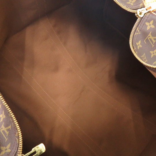 LOUIS VUITTON Boston Duffel bag M41424 Monogram canvas Brown Monogram Keepall 55 mens Used Authentic