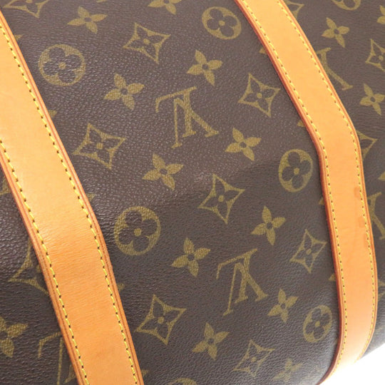 LOUIS VUITTON Boston Duffel bag M41424 Monogram canvas Brown Monogram Keepall 55 mens Used Authentic