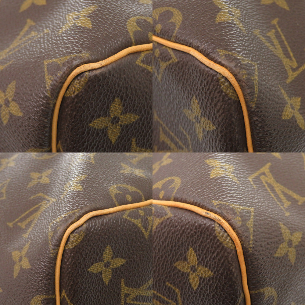 LOUIS VUITTON Boston Duffel bag M41424 Monogram canvas Brown Monogram Keepall 55 mens Used Authentic