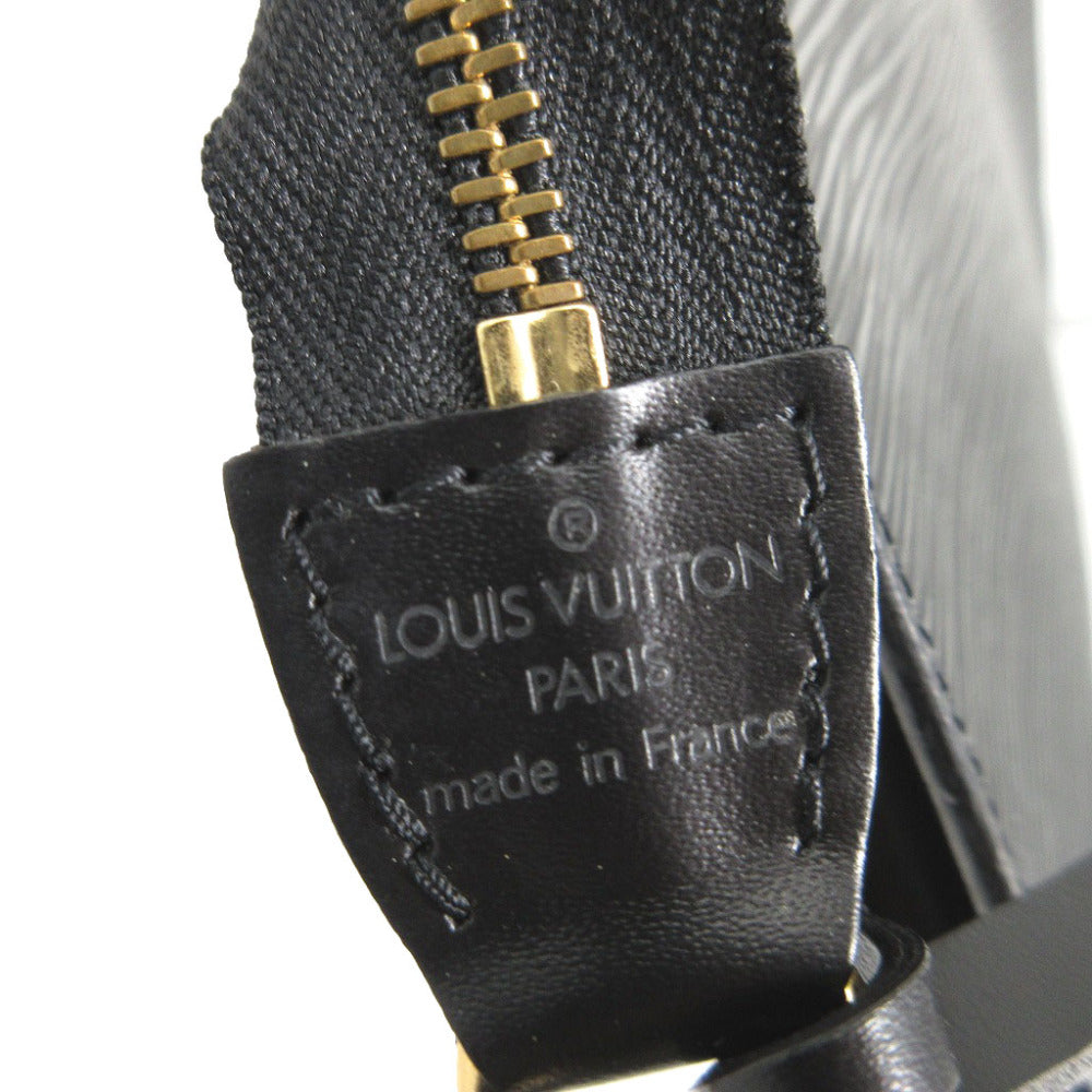 LOUIS VUITTON Pouch M52942 Epi Leather Noir Epi Pochette Accessoires Women Used Authentic