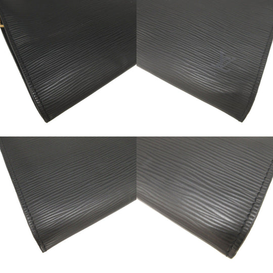 LOUIS VUITTON Pouch M52942 Epi Leather Noir Epi Pochette Accessoires unisex(Unisex) Used Authentic