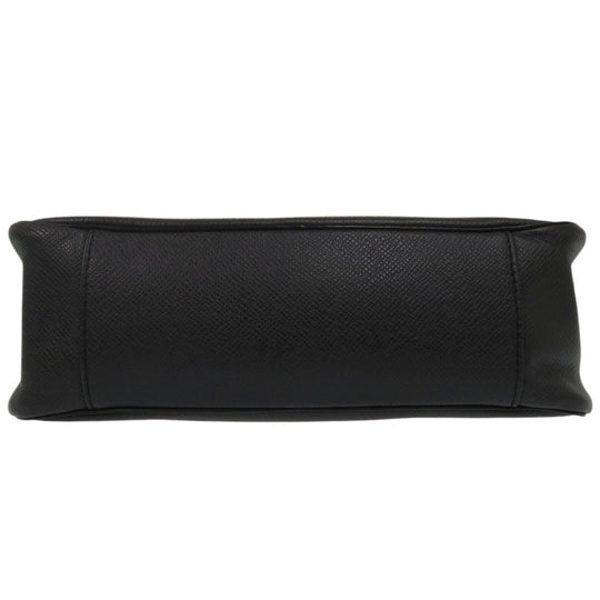 LOUIS VUITTON business bag M30212 Taiga black Taiga True Toilet Ardoise business bag pouch mens Used Authentic