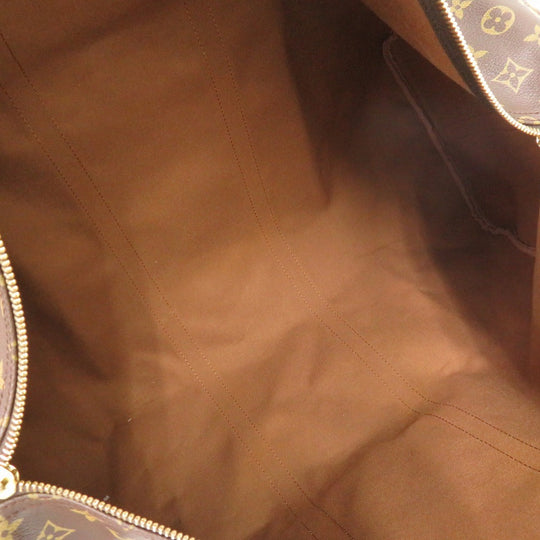 LOUIS VUITTON Boston Duffel bag M41412 Monogram canvas Brown Monogram Keepall bandouliere60 mens Used Authentic