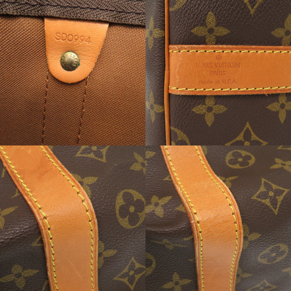 LOUIS VUITTON Boston Duffel bag M41412 Monogram canvas Brown Monogram Keepall bandouliere60 mens Used Authentic