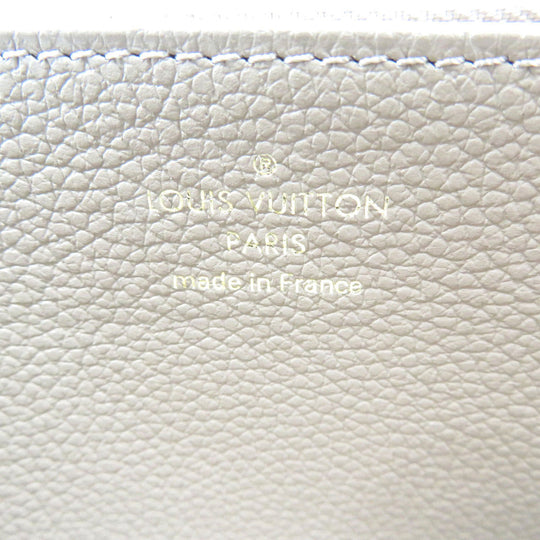 LOUIS VUITTON Long Wallet Purse M69034 Monogram Ann Platt gray Ann Platt Zippy wallet Women Used Authentic