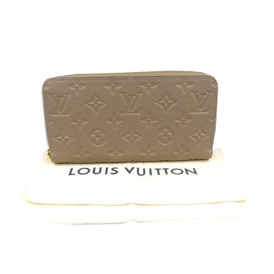 LOUIS VUITTON Long Wallet Purse M69034 Monogram Ann Platt gray Ann Platt Zippy wallet Women Used Authentic