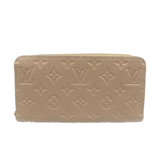 LOUIS VUITTON Long Wallet Purse M69034 Monogram Ann Platt gray Ann Platt Zippy wallet Women Used Authentic