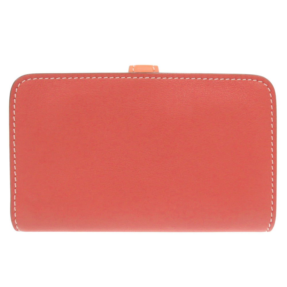 HERMES Coin case Swift Crevetto Dogon Women Used Authentic