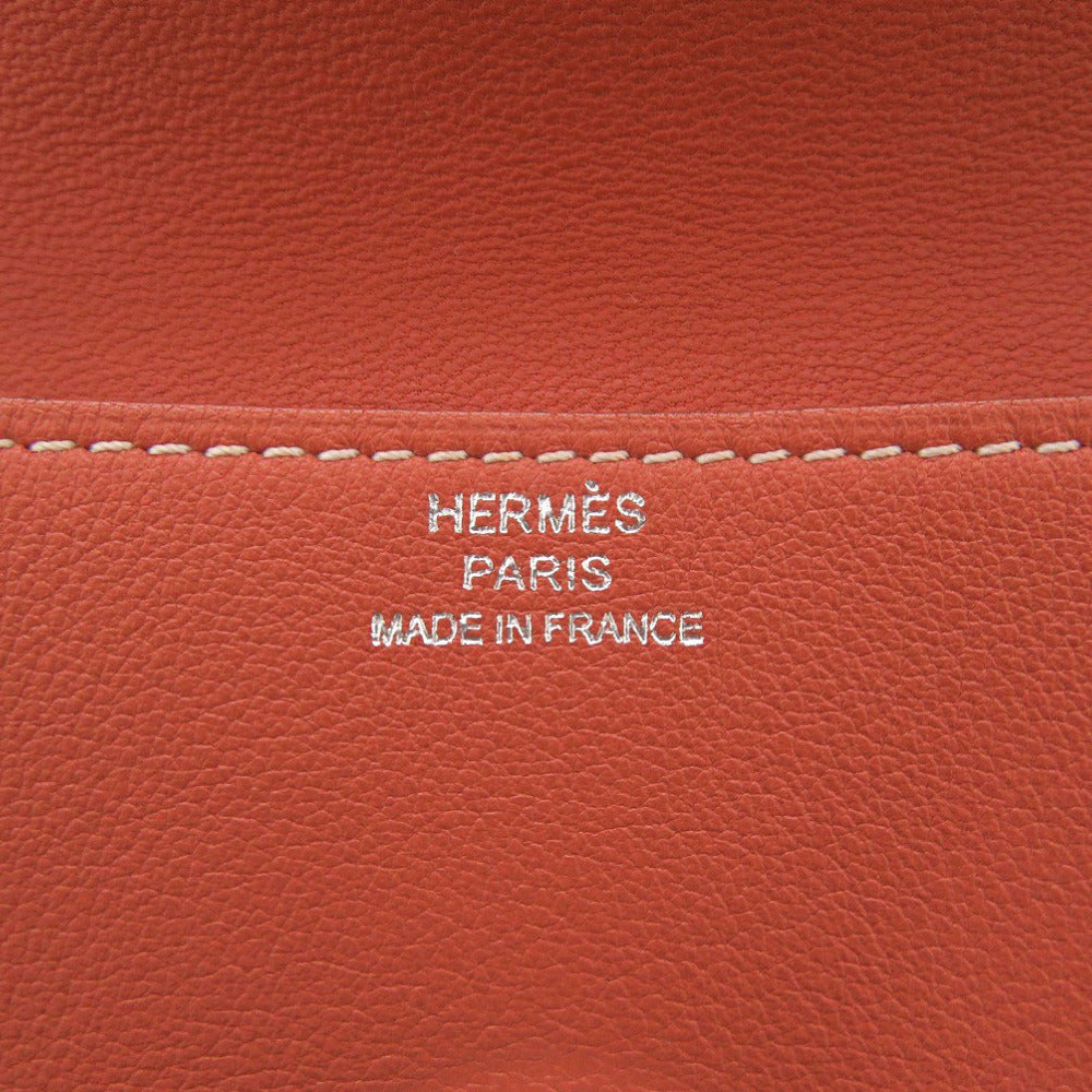 HERMES Coin case Swift Crevetto Dogon Women Used Authentic