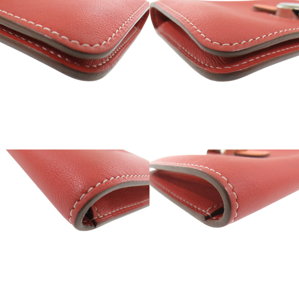 HERMES Coin case Swift Crevetto Dogon Women Used Authentic
