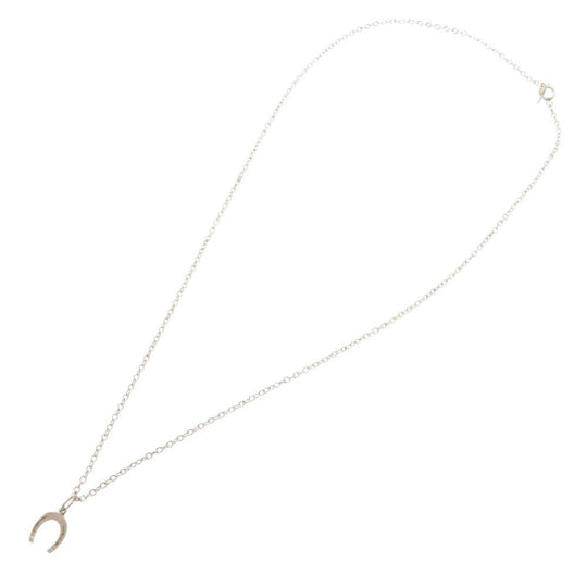Georg Jensen Necklace Silver925 Silver Horseshoe Women Used Authentic