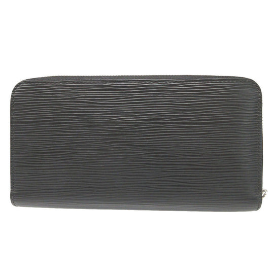 LOUIS VUITTON Long Wallet Purse M61857 Epi Leather Noir Zip Around Epi Zippy wallet Women(Unisex) Used Authentic