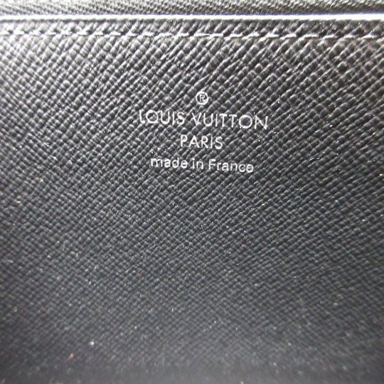 LOUIS VUITTON Long Wallet Purse M61857 Epi Leather Noir Zip Around Epi Zippy wallet Women(Unisex) Used Authentic