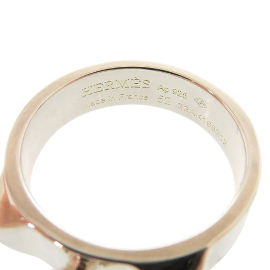 HERMES Ring Silver925 Silver Collier de Chien PM 52