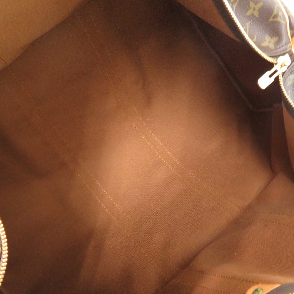 LOUIS VUITTON Boston Duffel bag M41424 Monogram canvas Brown Monogram Keepall 55 mens(Unisex) Used Authentic
