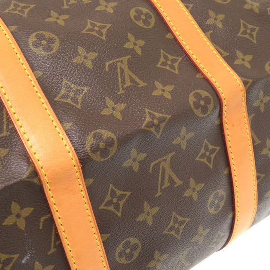 LOUIS VUITTON Boston Duffel bag M41424 Monogram canvas Brown Monogram Keepall 55 mens(Unisex) Used Authentic