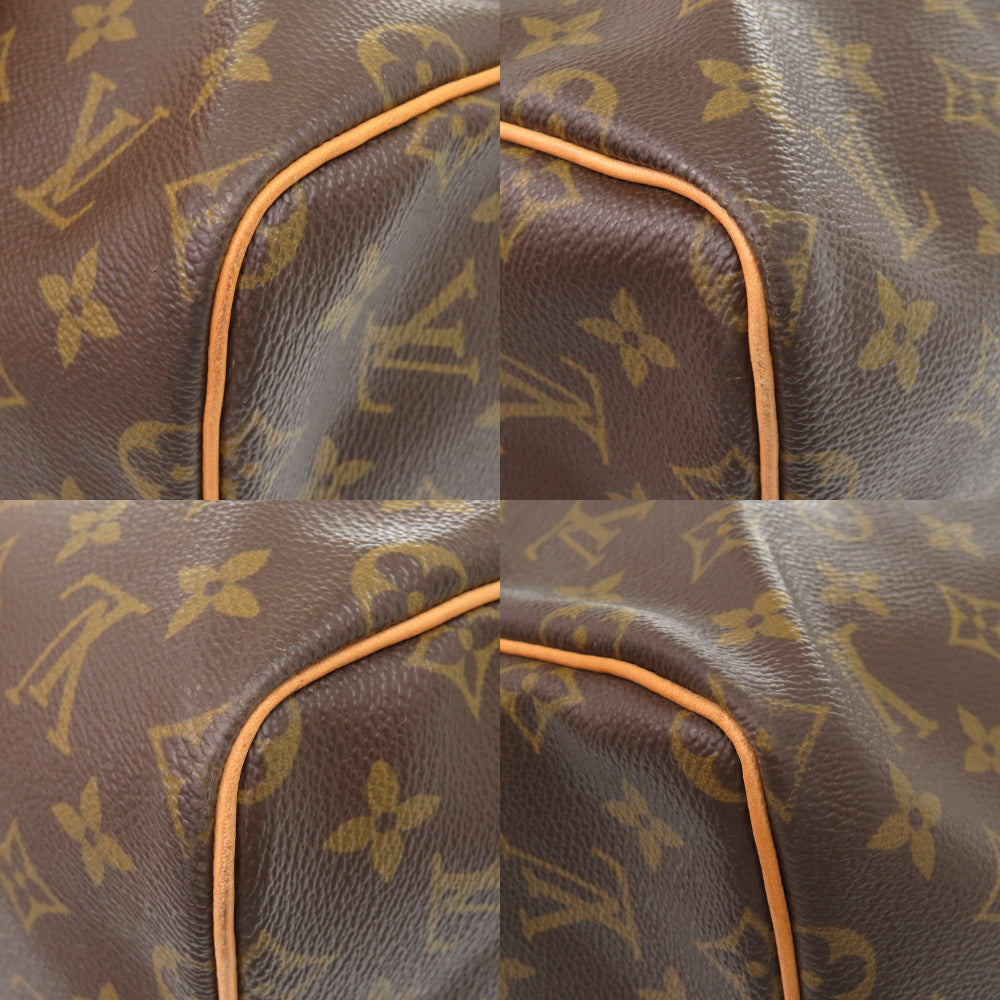 LOUIS VUITTON Boston Duffel bag M41424 Monogram canvas Brown Monogram Keepall 55 mens(Unisex) Used Authentic