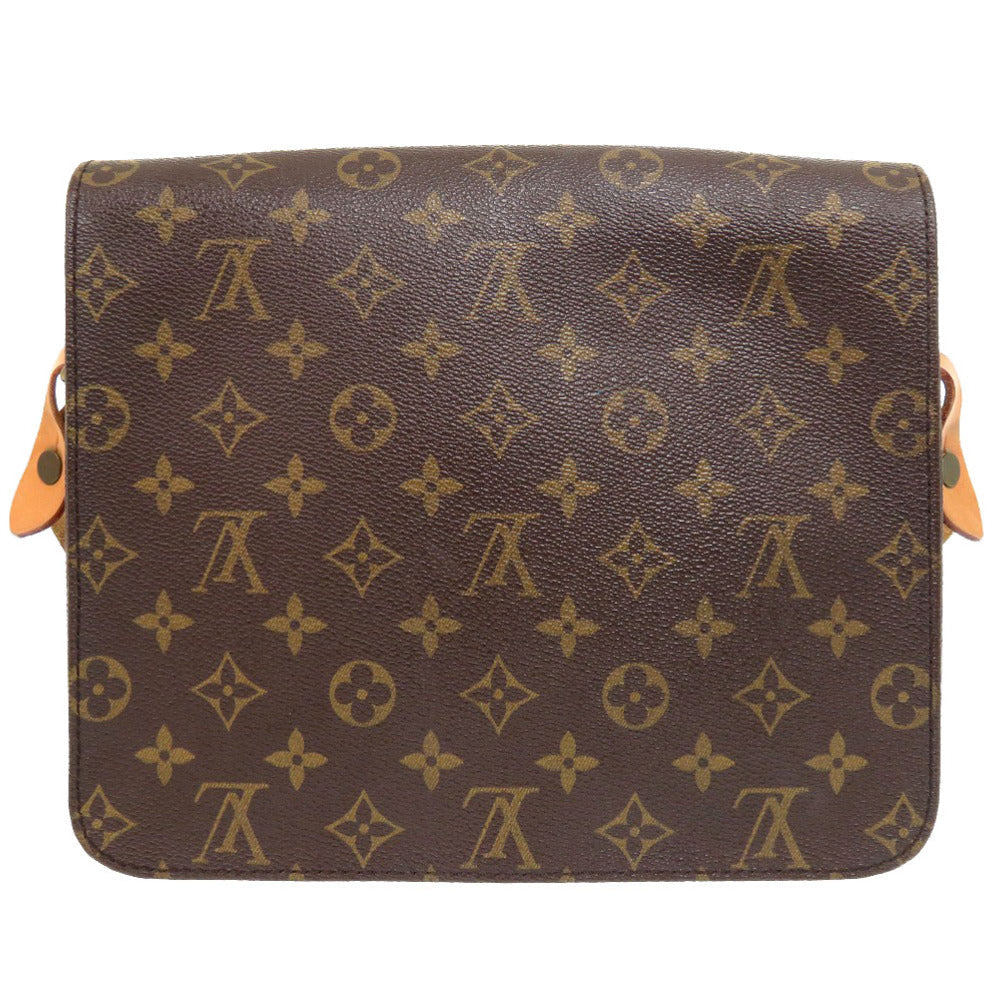 LOUIS VUITTON Shoulder Bag M51252 Monogram canvas Brown Monogram Cartouchiere 26 Women Used Authentic