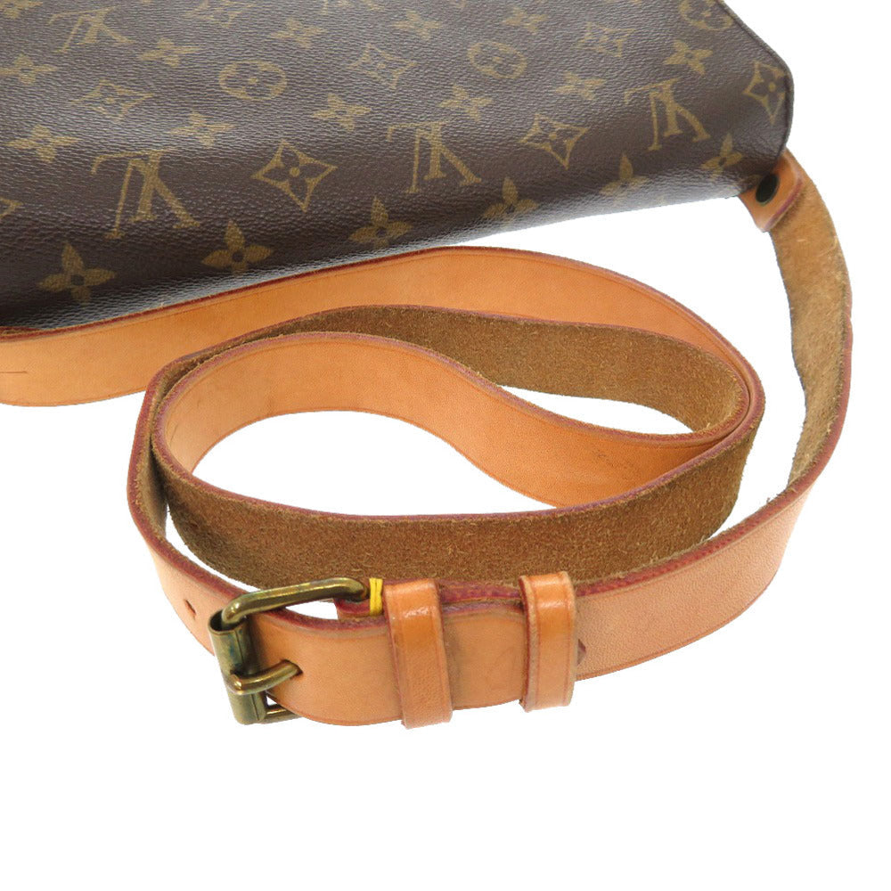 LOUIS VUITTON Shoulder Bag M51252 Monogram canvas Brown Monogram Cartouchiere 26 Women Used Authentic