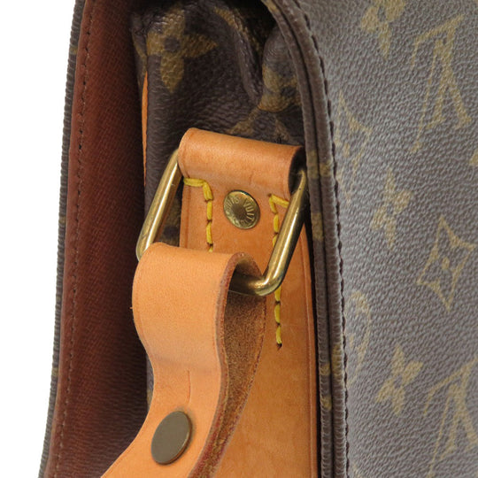 LOUIS VUITTON Shoulder Bag M51252 Monogram canvas Brown Monogram Cartouchiere 26 Women Used Authentic