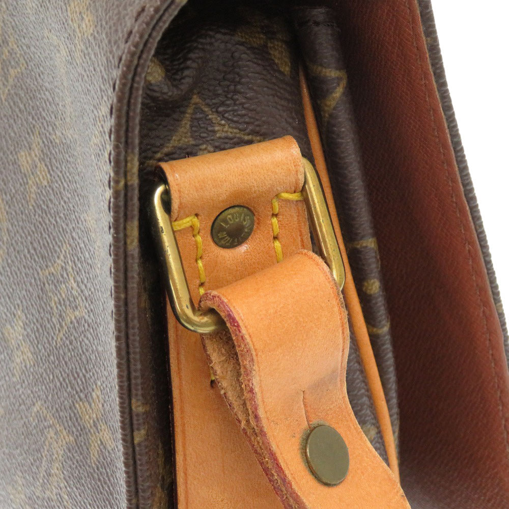 LOUIS VUITTON Shoulder Bag M51252 Monogram canvas Brown Monogram Cartouchiere 26 Women Used Authentic