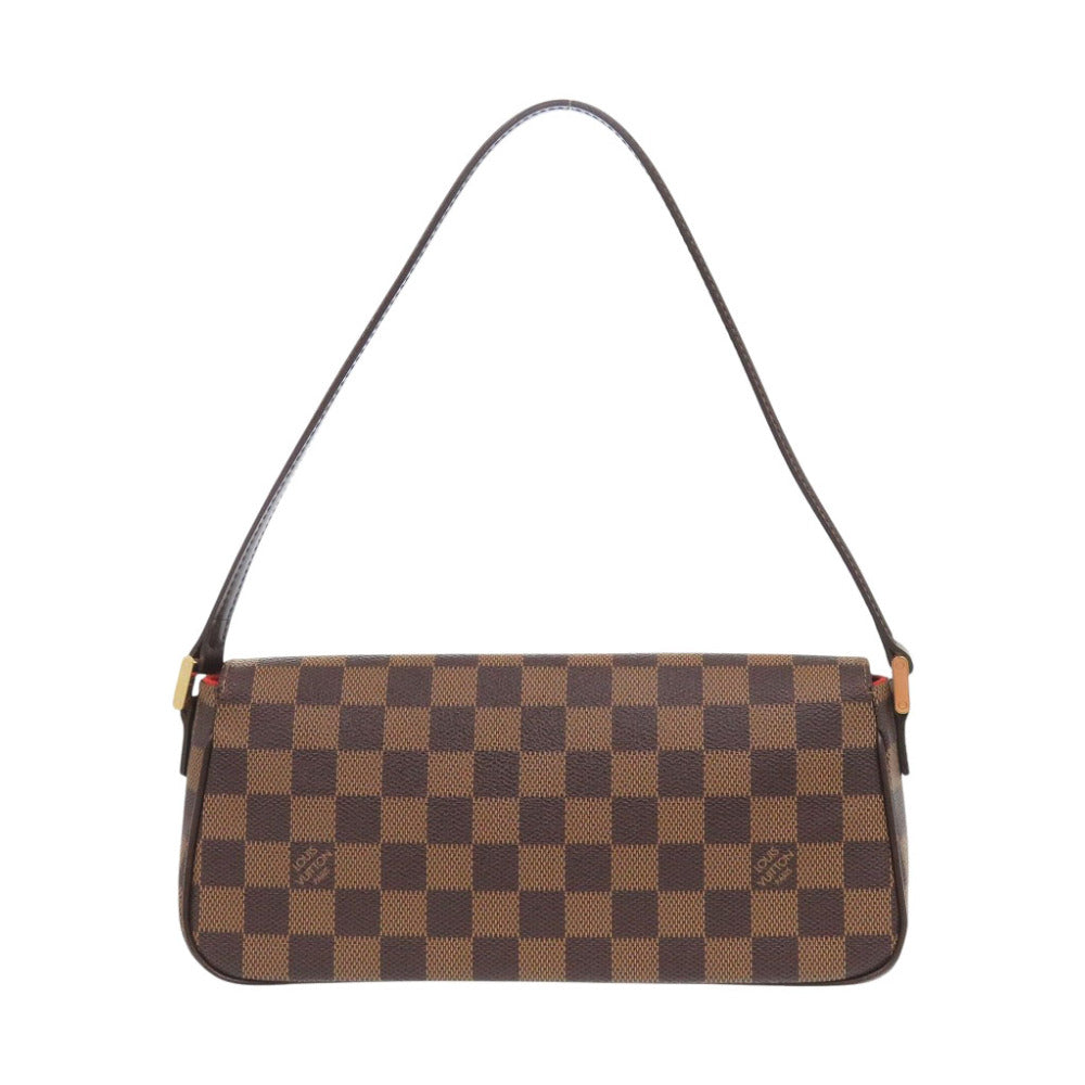 LOUIS VUITTON Handbag N51299 Damier canvas Ebene Damier Recolator Women Used Authentic