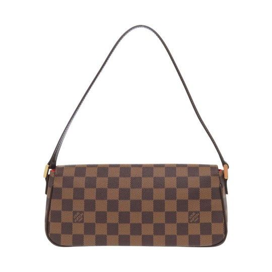 LOUIS VUITTON Handbag N51299 Damier canvas Ebene Damier Recolator Women Used Authentic