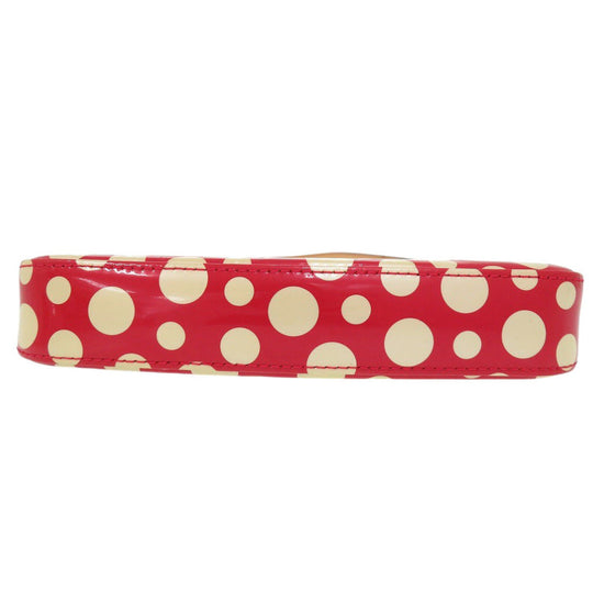 LOUIS VUITTON Pouch M91428 Monogram Vernis Red Yayoi Kusama Dot Infinity Monogram Vernis Pochette Accessoires Accessory Pouch Women Used Authentic