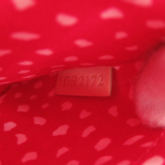 LOUIS VUITTON Pouch M91428 Monogram Vernis Red Yayoi Kusama Dot Infinity Monogram Vernis Pochette Accessoires Accessory Pouch Women Used Authentic