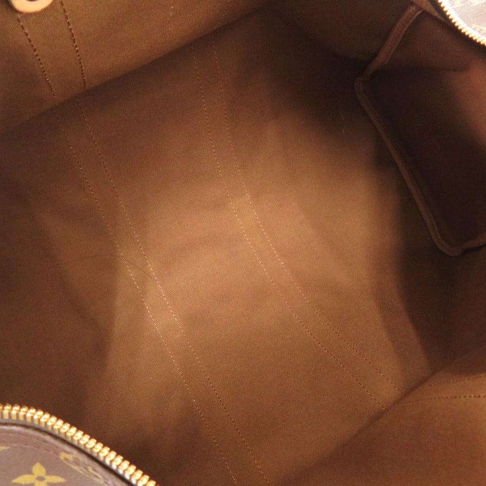 LOUIS VUITTON Boston Duffel bag M41428 Monogram canvas Brown Monogram Keepall 45 mens Used Authentic