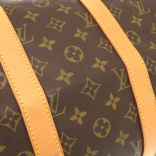 LOUIS VUITTON Boston Duffel bag M41428 Monogram canvas Brown Monogram Keepall 45 mens Used Authentic